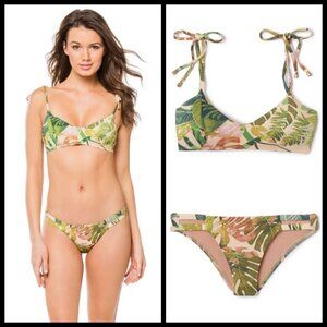 💕VITAMIN A💕 Bikini Zuma Bralette (12 XL)  & Hipster Bottom (10 Large) NWT